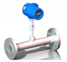 氢气热式气体质量流量计精简型外观结构图